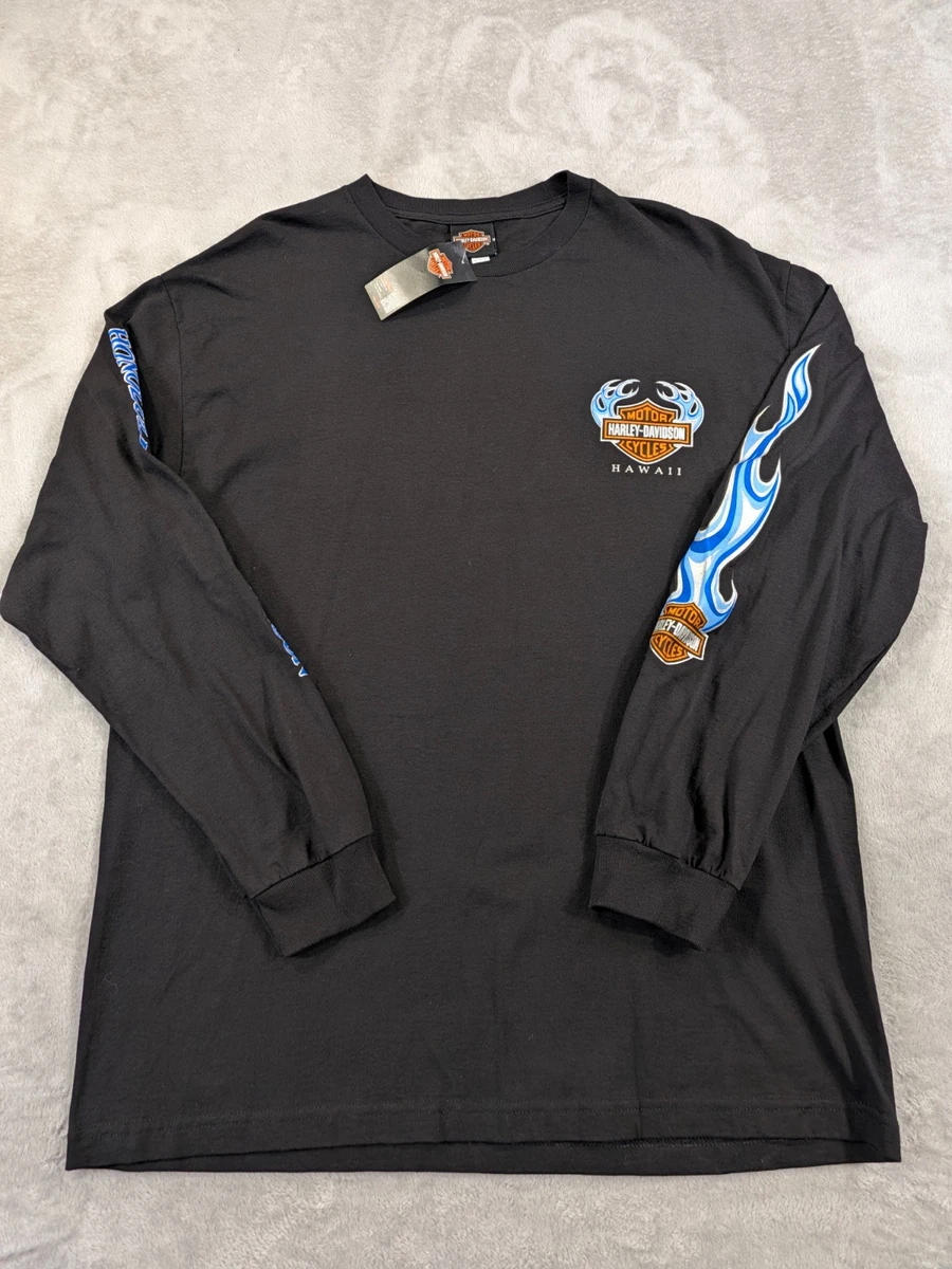 25+ Harley-Davidson Blue Long Sleeve Shirts for Men for sale