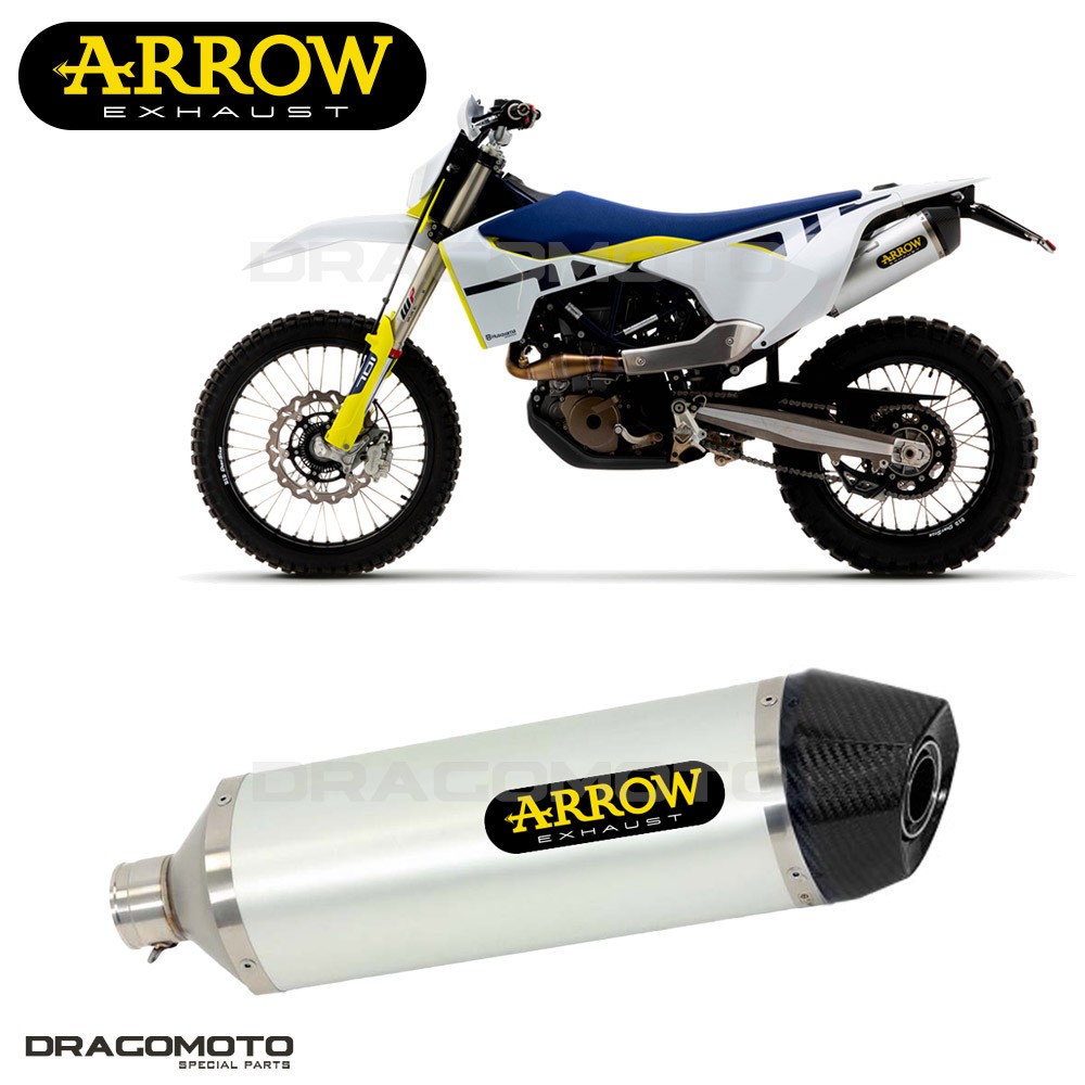 Échappement ARROW Race-Tech Aluminium : finition premium pour Husqvarna 701 2021