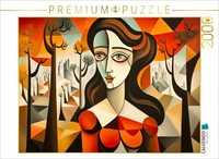 Calvendo Puzzle Woman In Autumn | 2000 Pieces, Finished Size 35.4 × 26.4 In (90