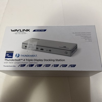 Wavlink Thunderbolt 4 Docking Station WL-UTD45 ThunderDock Elite 2.5G Triple 4K