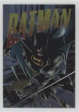 1995 SkyBox DC Legends Power Chrome Hard Hitters Batman #H-2 0b67