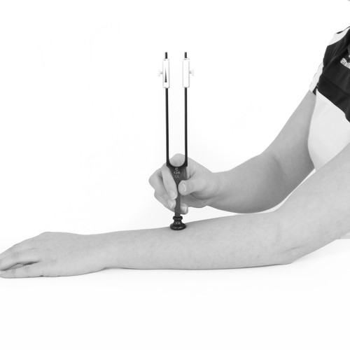 Neurologische Stimmgabel | Rydel Seiffer mit Fuss c128/C64 | Klangtherapie - Bild 3 von 13