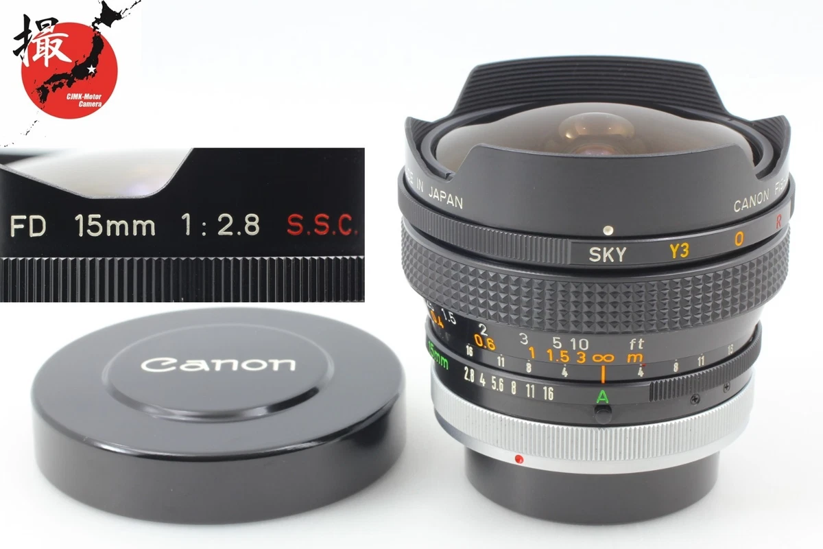 Canon FD f/2.8 Camera Lenses 15mm Focal for sale | eBay