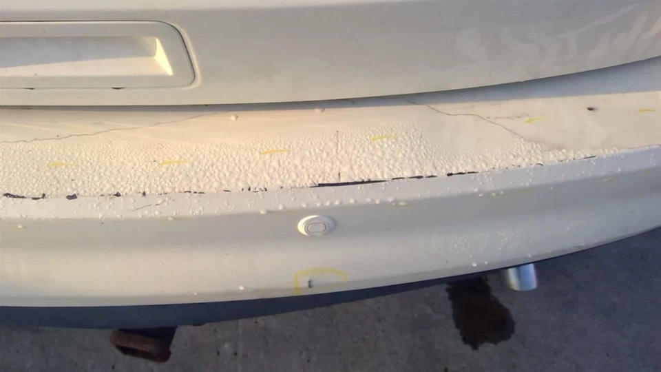 Parachoques trasero con asistente de estacionamiento negro texturizado inferior se adapta 07-10 EDGE 2353589 Foto 4 de 4