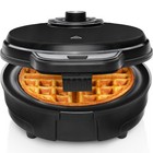Chefman Anti-Overflow Belgian Waffle Maker w/Shade Selector, Temperature