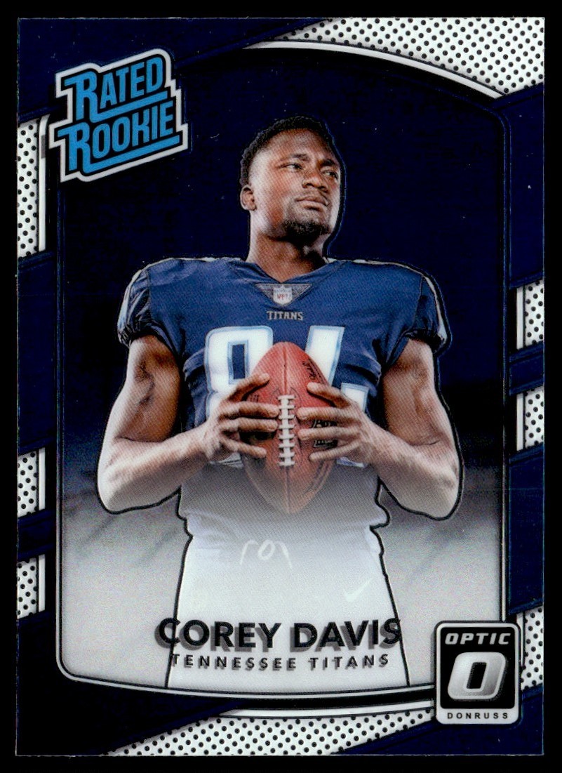 2017 Donruss Optic Corey Davis Rookie Tennessee Titans #166