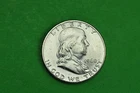 1960-D CHOICE   BU  Mint State  Franklin  SILVER  Half  Dollar (90% Silver))