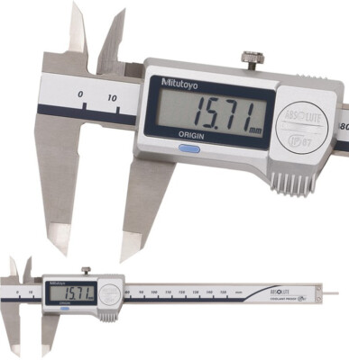 Mitutoyo Digimatic Messschieber 500-706-20 Absolut-Funktion & IP67  NEU OVP