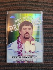 2005 Topps Chrome KEITH BROOKING Pro Bowl Refractor Jersey Relic Patch