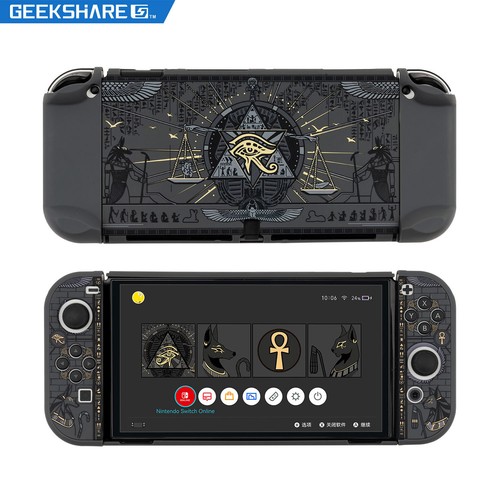 GeekShare Nintendo Switch Custodia protettiva OLED HardShell protezione corpo intero Stati Uniti - Foto 27 di 92