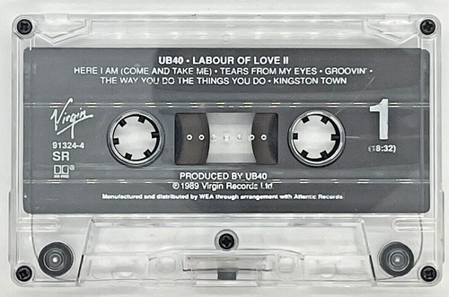 UB40 Labour of Love II Cassette Reggae Pop Dub Rock 1989 - Picture 4 of 4