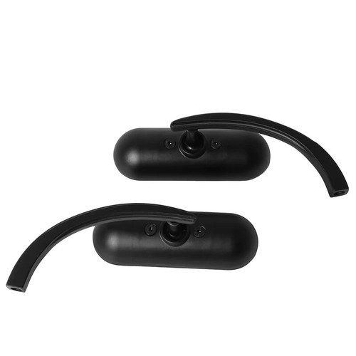 Pair Motorcycle Oval Rearview Side Mirrors Fit For Harley Street Glide Road King - Bild 12 von 12