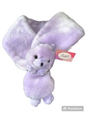 Bestever Purple Kitty Cat Kids Muffler Neck Warmer
