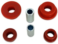 Polyurethane Rear Panhard Track Bar Bushings (Red) 1965-1970 Chevrolet B-Body