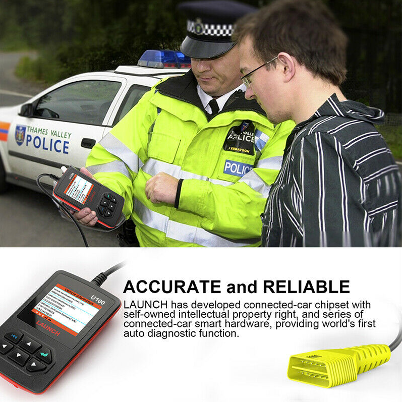 *NEW* U100 OBD2 Car Scanner Code Reader Diagnostic Tool for Seat Saab