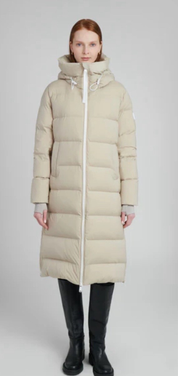 Puffer Mantel Marc O Polo Mantel Beige Puffer-Daunenmantel Mit