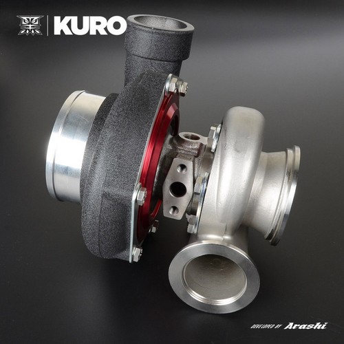 KURO 4" GTX3582R GTX35R Ball Bearing Turbo A/R 0.63 V-band Inlet & Outlet 750 HP - Picture 3 of 5