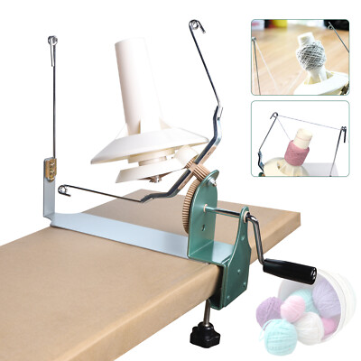 Knit Picks Large Yarn Ball Winder Handheld Fiber Wool String Ball Winder 500g US