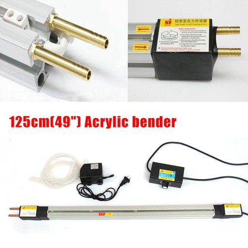 49" Acrylic PVC Plastic Strip Heater Bender Handheld Bending Machine 1500W 220V - Afbeelding 1 van 20