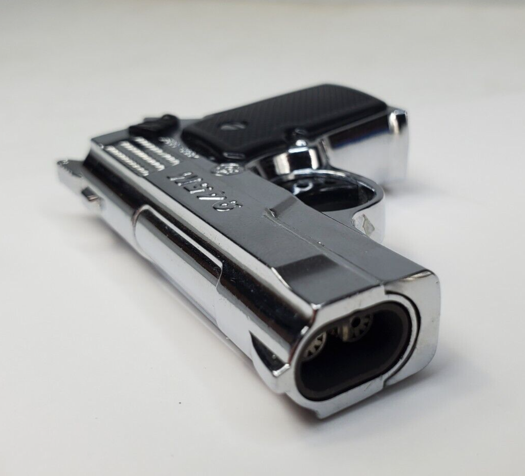 Toy Hand gun Lighter butane Cap 945M Metal Rare eBay