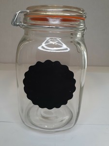 glass containers for flour and sugar
