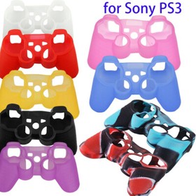 For Playstation PS3 Controller Silicone Rubber Skin Grip Protective Case Cover