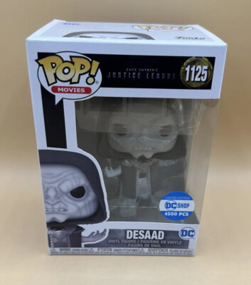 FUNKO POP! #1125 DESAAD B&W VARIANT SNYDER S JUSTICE LEAGUE DC SHOP *LE 4500*