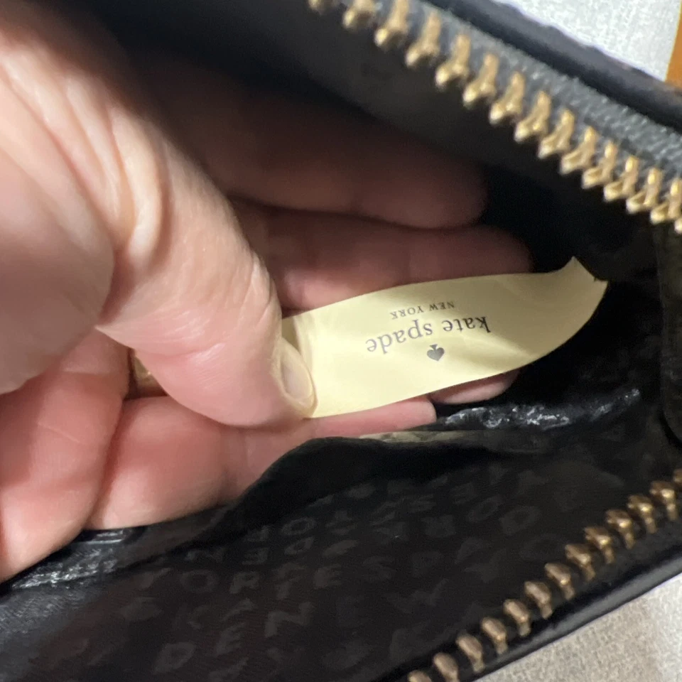 Auth Kate spade - WKRU4194 Black Leather Shoulder Bag - Image 4 of 4