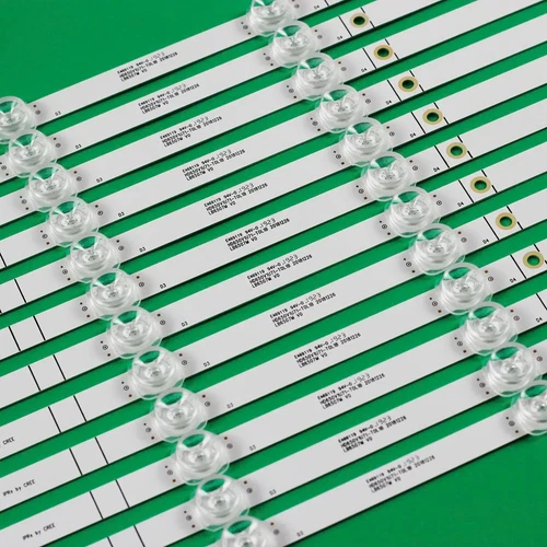 10Pcs LED strips For Hisense 65R6E1 65H6570F 65H6510G H65B7100 65H6590F LB6507M - Picture 7 of 8