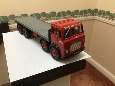 Heavy Haulage Corgi Classic / Code3 B.R.S. Leyland 8 Rad Pritsche Maßstab 1:50