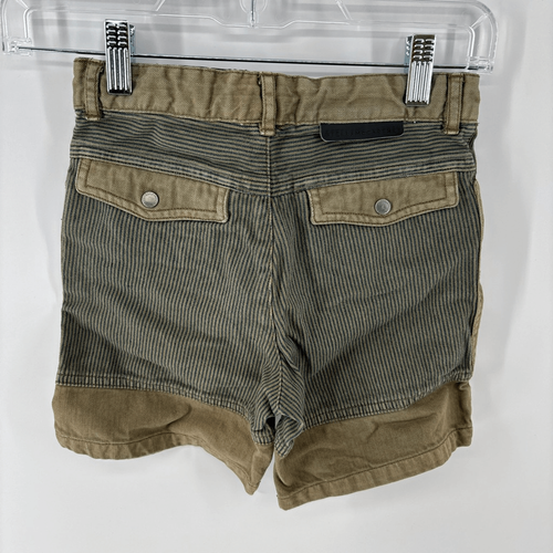 Stella McCartney Kid's Green Stretch Adjustable Waist Denim Shorts Size 10 Years - Picture 3 of 4