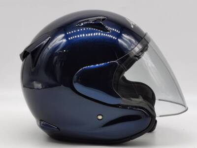 Arai MZ-F Open Face Motorcycle Helmet Black Size [59-60cm] Japan