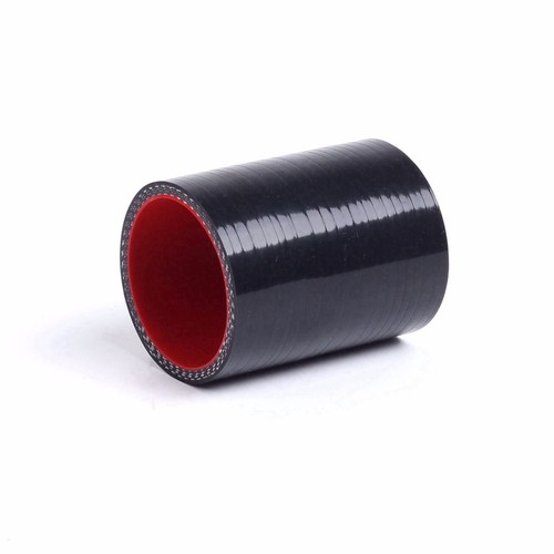 Straight Silicone Hose Intercooler Pipe Radiator Couple Black Red Blue Black-Red - Imagen 4 de 9