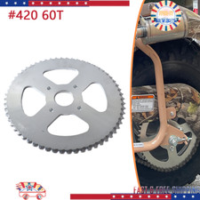 Rear Sprocket 420 60T 4 Hole For Coleman BT200X CT200U CT200U-EX Mini Bikes