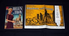 HELEN OF TROY (1956) 22597  War Bros Pressbook  and Dell Comic Edition