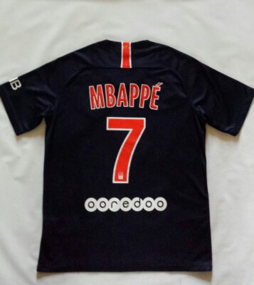 PSG キリアンエンバペ　ユニフォーム　Nike 2018 Paris Saint Germain Kylian Mbappé Nike Jersey Size S | eBay