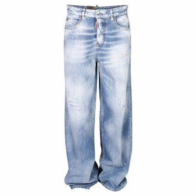 NWT DSQUARED2 Traveller Jeans in Blue Wash, size 42 (US6)