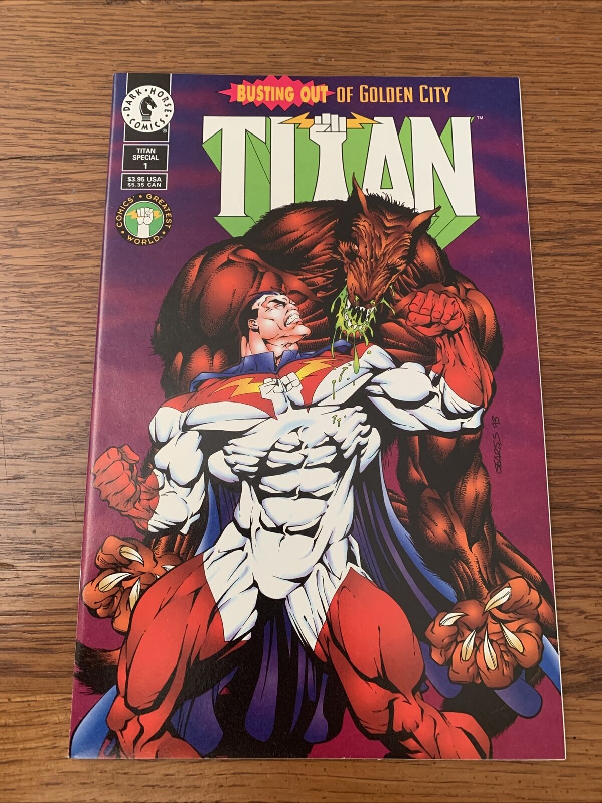 Titan Special #1 Comics Greatest World Dark Horse Comics 1994 NM+toMT Unread