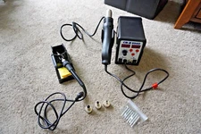 CREWORKS Soldering Iron & Hot Air Rework Station