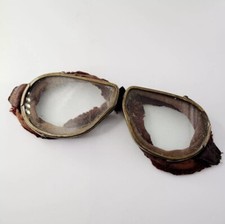 WW1 PILOT GOGGLES BOMBER FIGHTER CREW RFC FLYING PILOT WWII BRITISH
