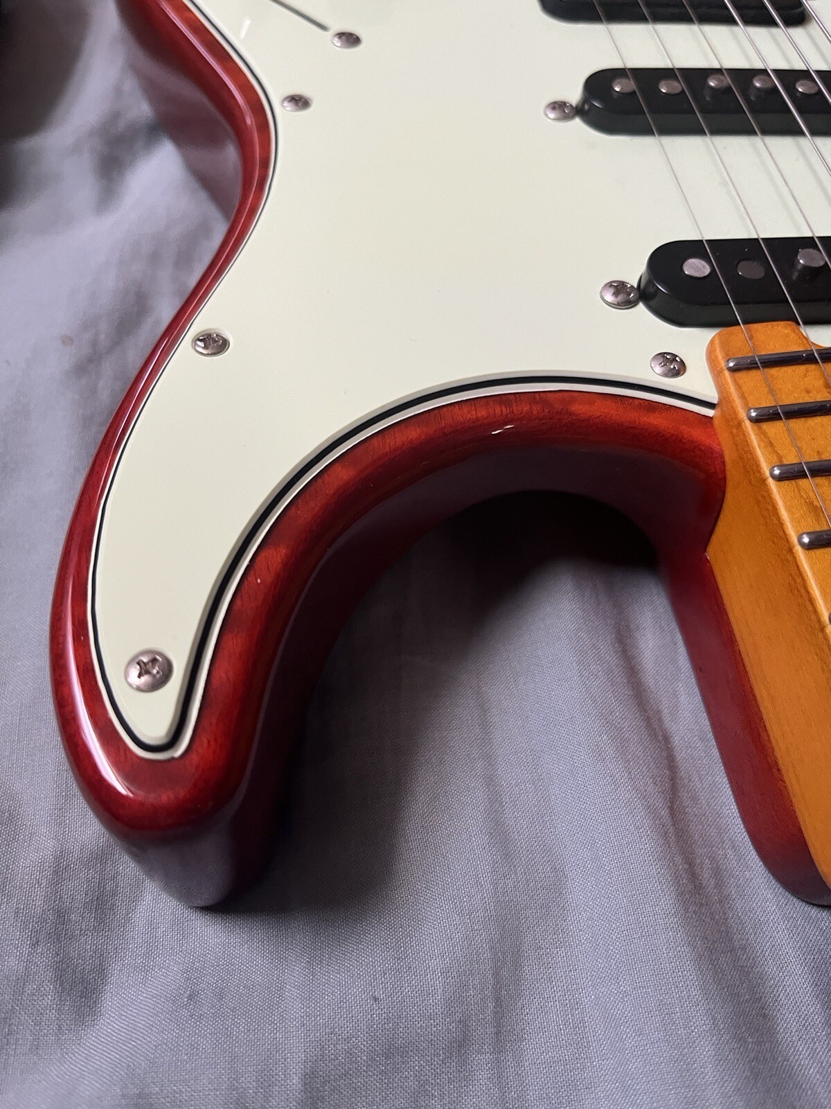 Eart Guitars NKC3 Model Modern Roasted Mahogany Modern Electric Guitar