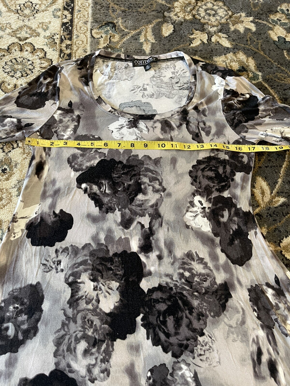 Context (Grace Elements) Tunic Handkerchief Hem S… - image 5