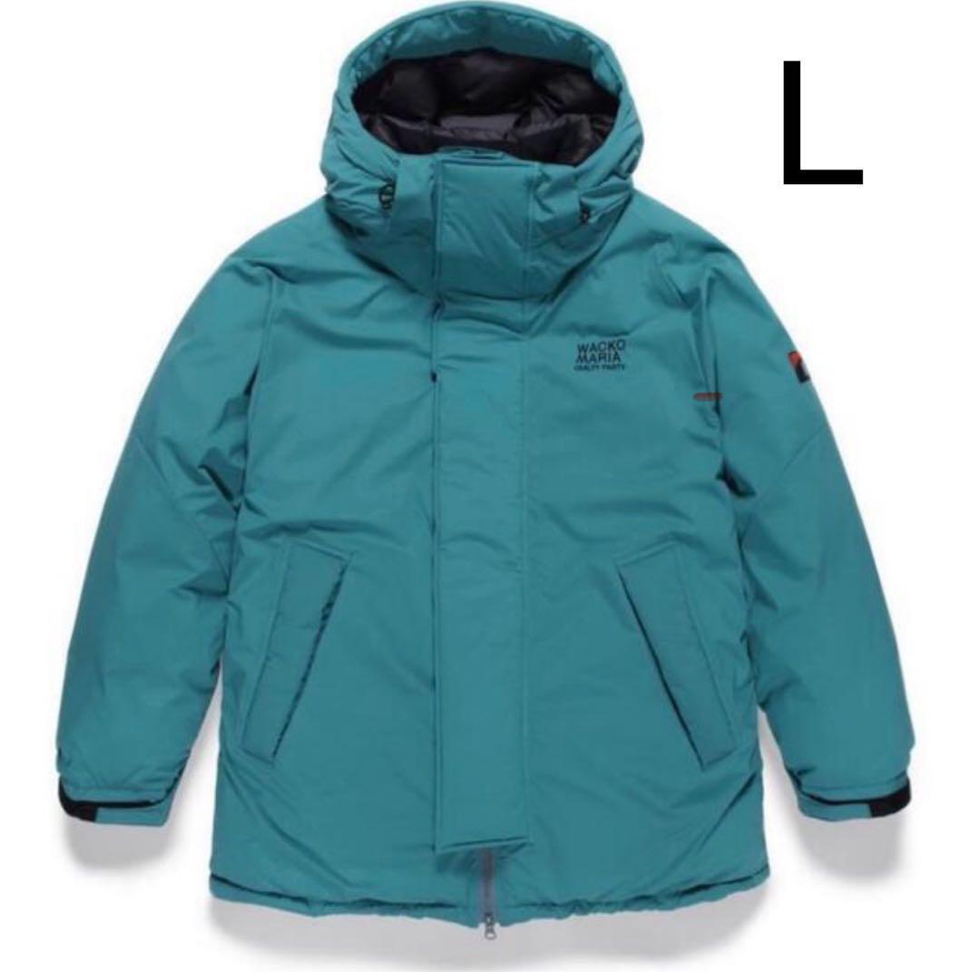 Wackaria Nanga Mountain Belay Coat Turquoise L Used - Rare Wackaria Nanga Mountain Belay Coat Turquoise L Used - Rare