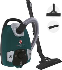 Image of Hoover Cylinder Vacuum Cleaner H-ENERGY 300 HE310HM Pet Bagged Corded - Black