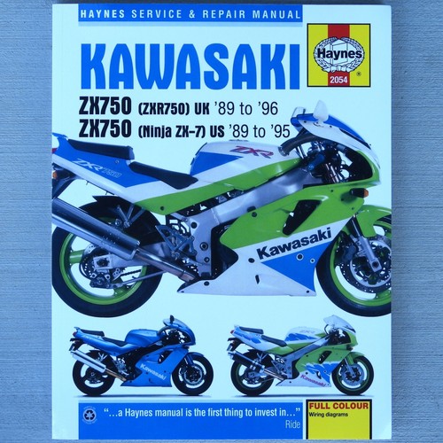 Haynes Service Repair Manual For Kawasaki Ninja ZX-7R & ZX-9R