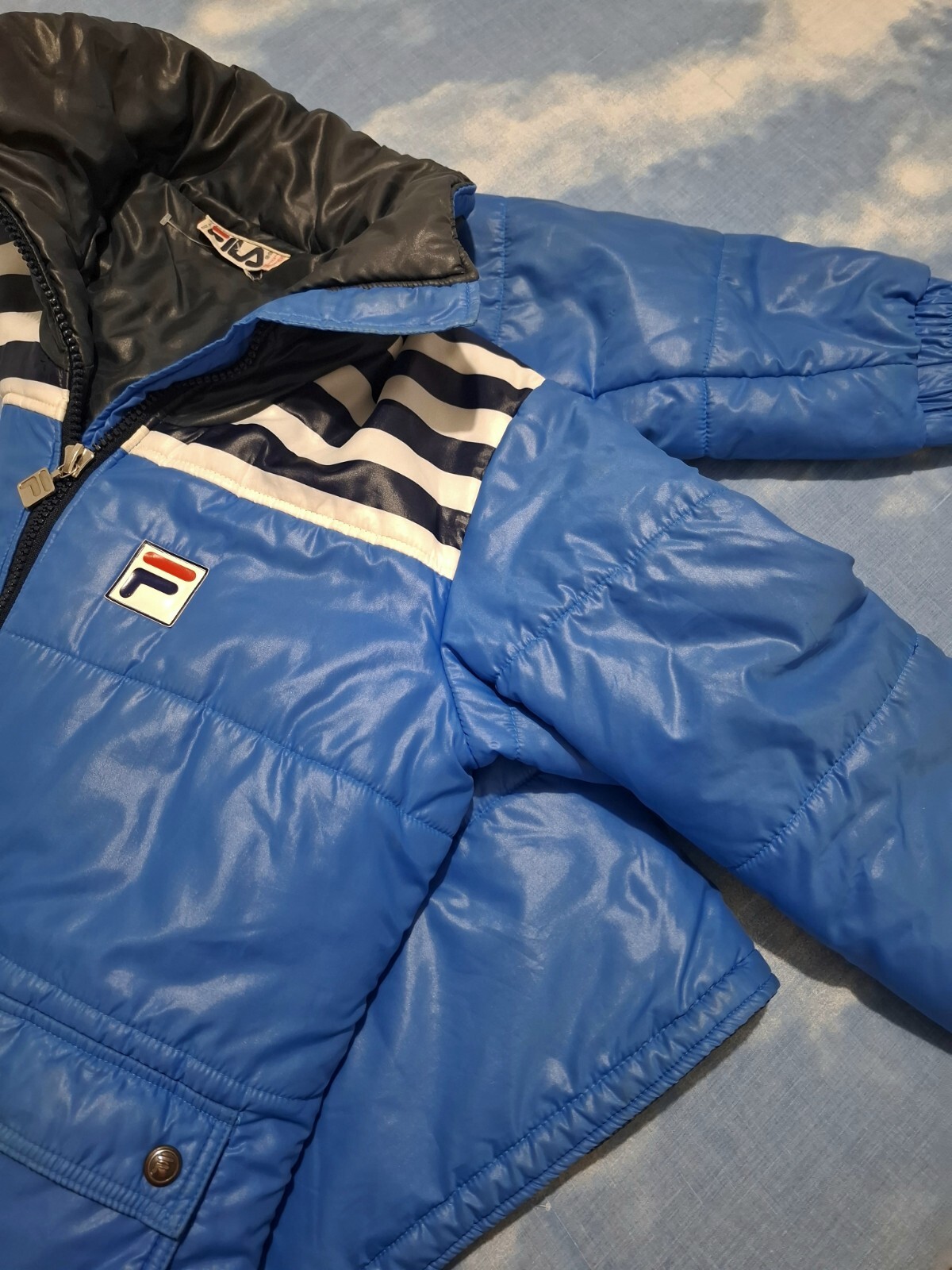 JACKET vintage 80's FILA Biellese era Borg TG.50 circa L made in Italy RARE