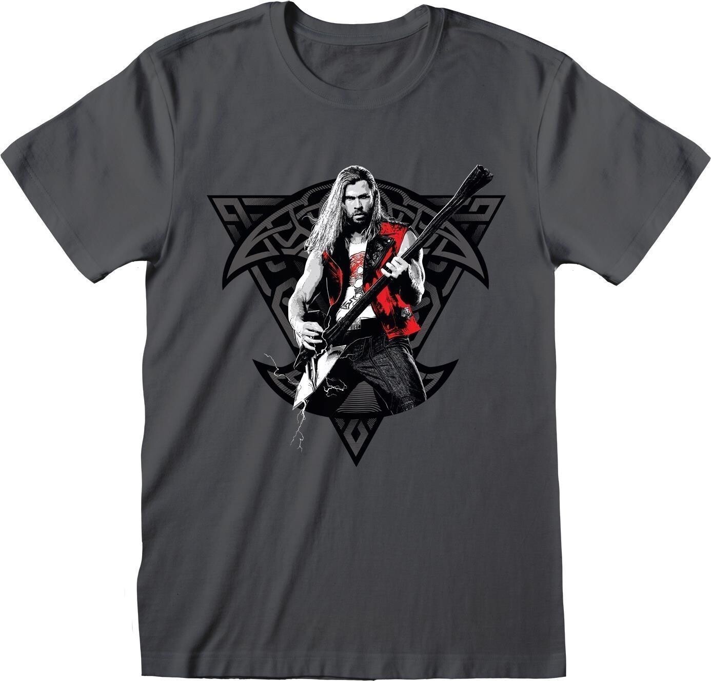Marvel: Thor Love And Thunder Thor Rock Heather Grey (T-Shirt Unisex Tg. M) -