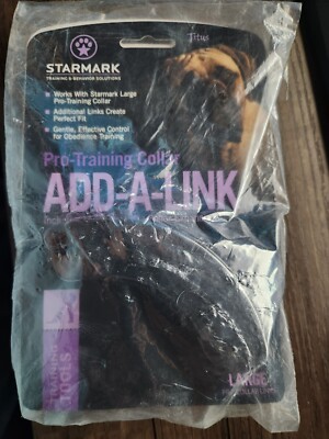 Starmark Pro-Training Collar Add-A-Link For Large Dogs - New - 2 Pack !
