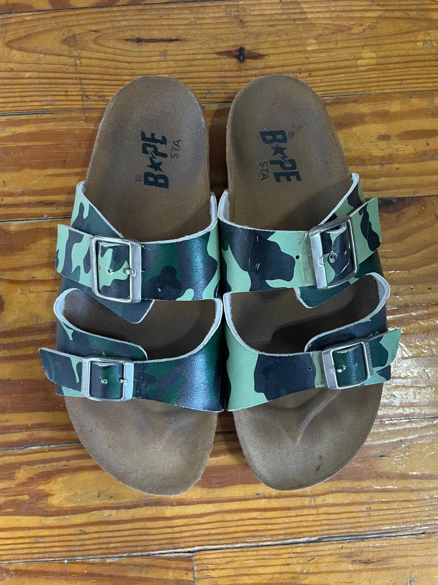 Custom bape best sale birkenstocks