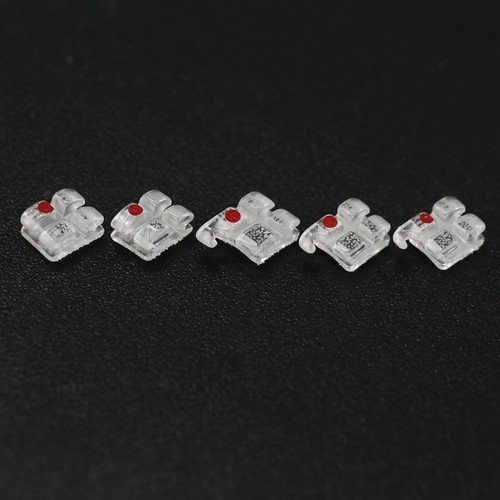 Dental Kieferorthopädische Saphir Brackets Roth MBT 022 345 Haken Monokristalline Brace - Bild 38 von 69